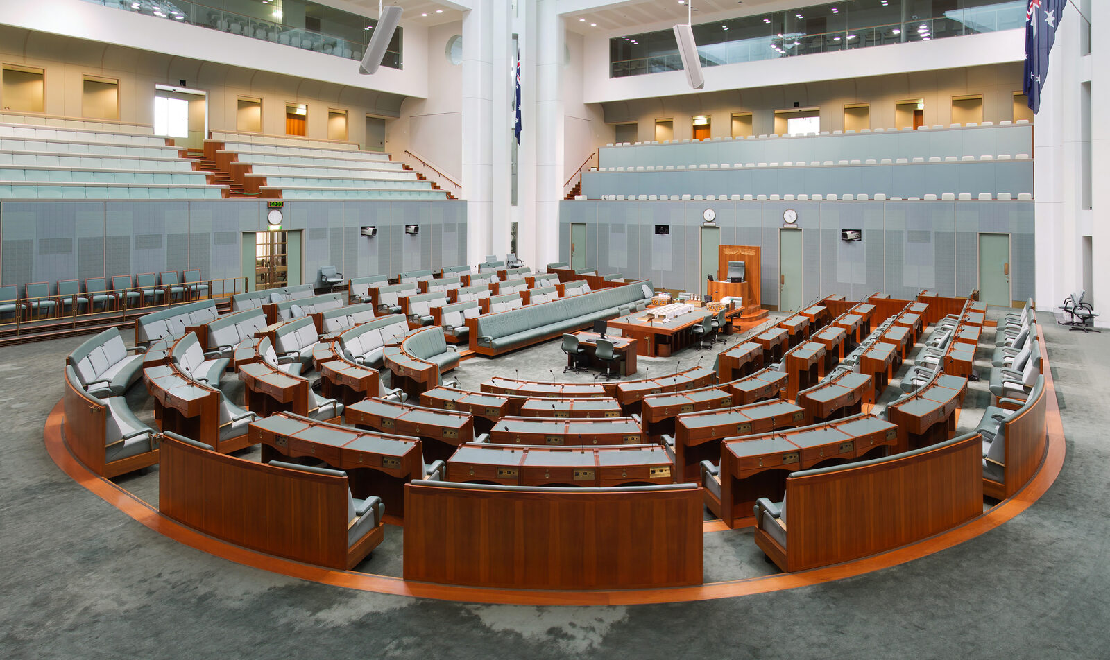 Australian House of Representatives The Australian House of Representatives in Canberra, where migration policy and its impact on universities are debated