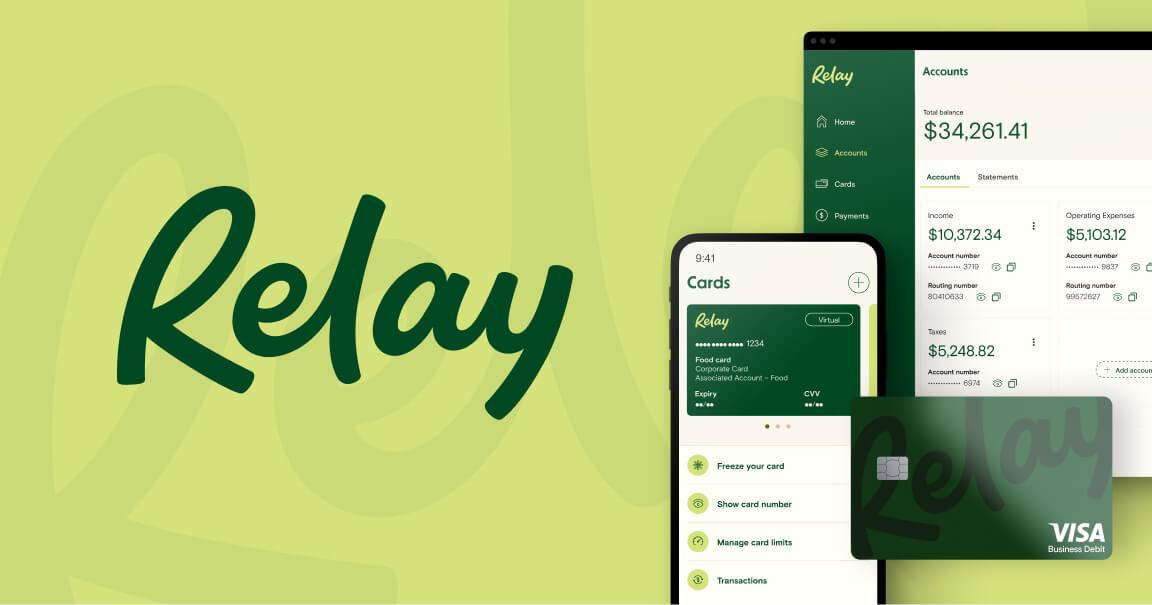 واجهة Relay للحسابات البنكية التجارية