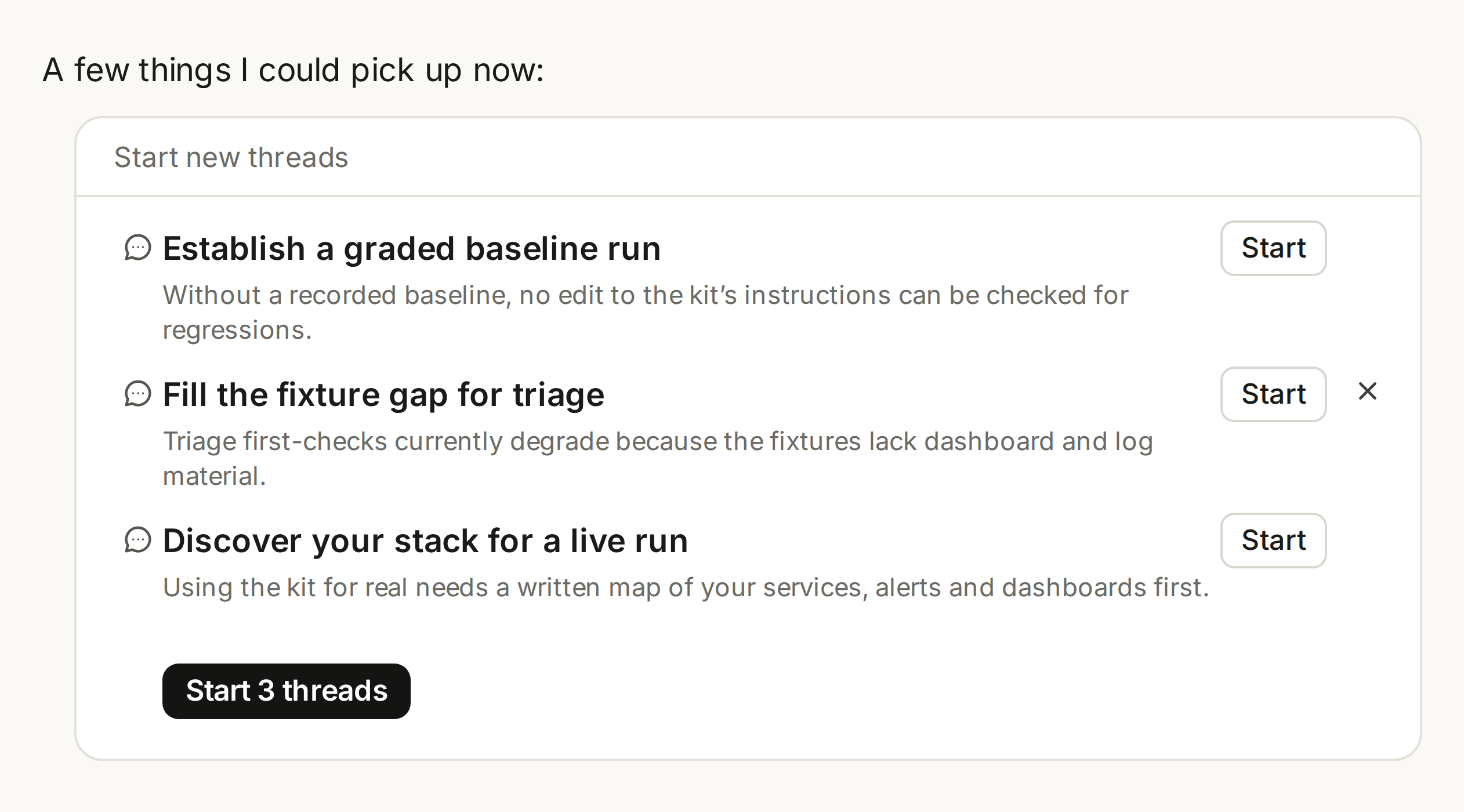 Official diagram of the start-new-threads interface in Projects