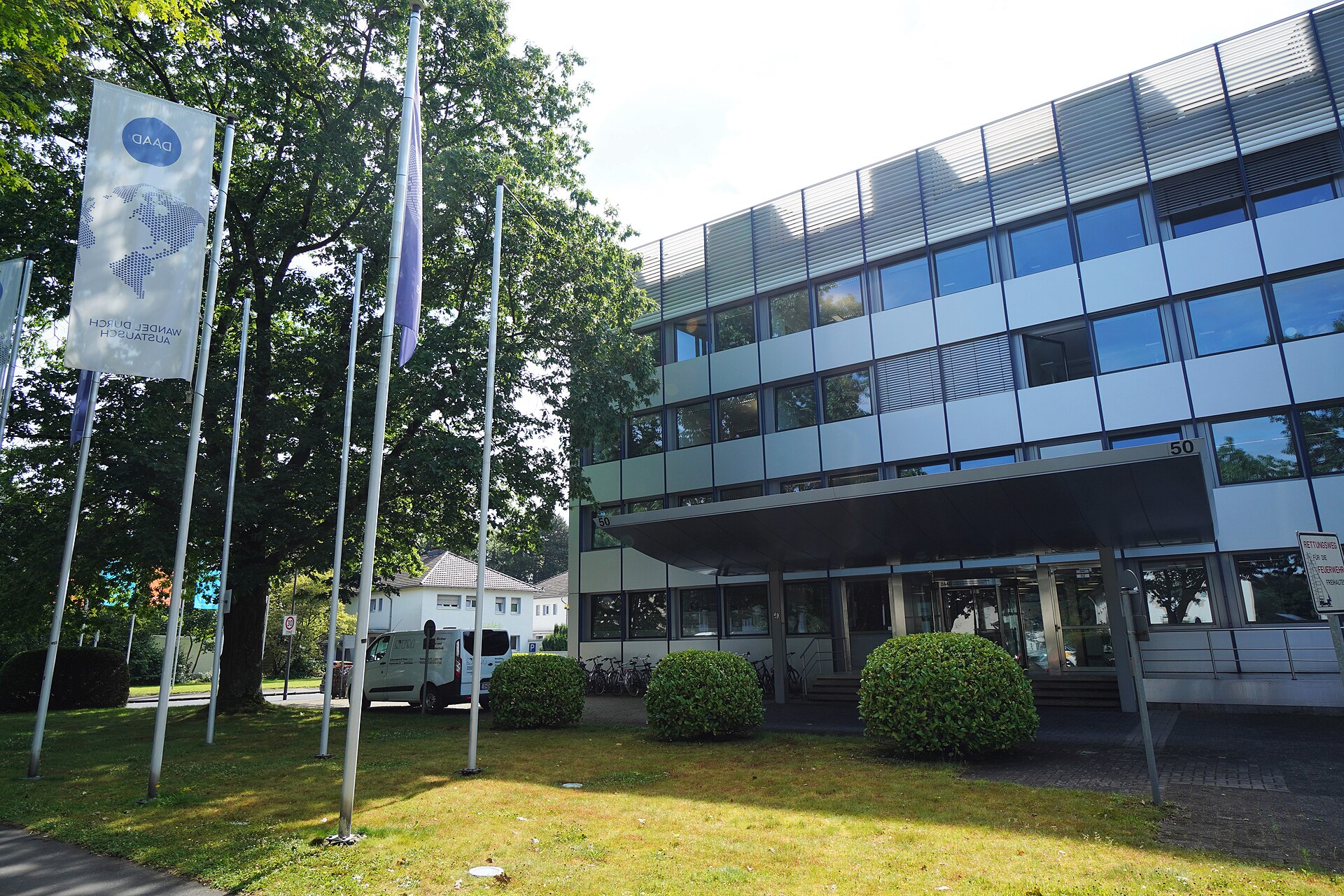 DAAD headquarters on Kennedyallee, Bonn Main building of the German Academic Exchange Service (DAAD) in Bonn
