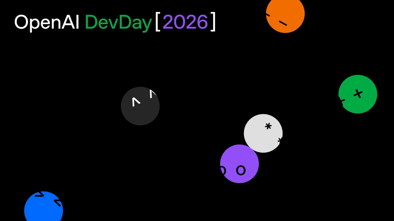 OpenAI DevDay 2026 keynote The DevDay 2026 keynote where dots were first shown
