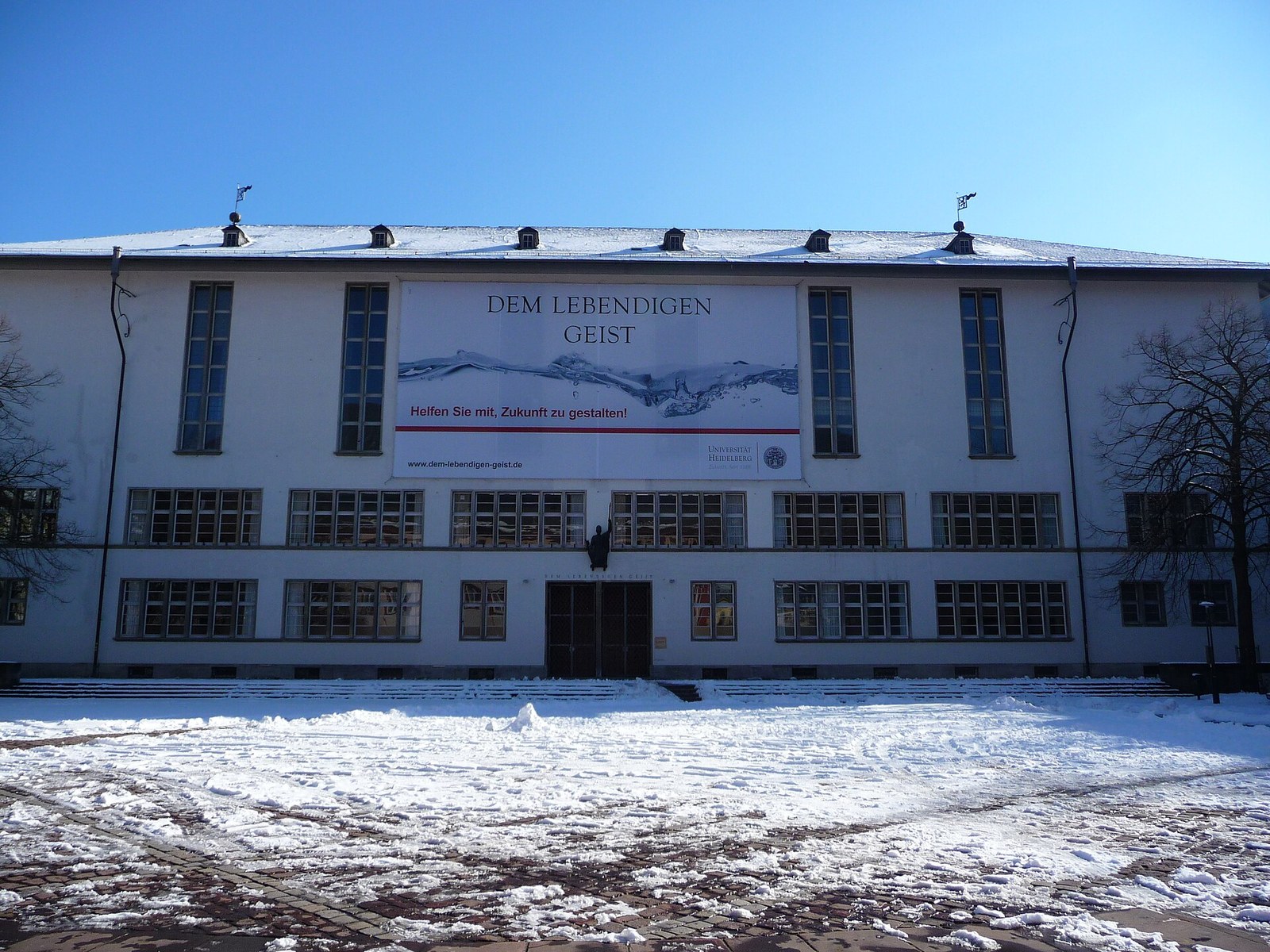 The Neue Universität building in Heidelberg