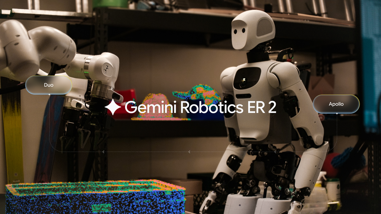 غلاف Gemini Robotics ER 2 الرسمي