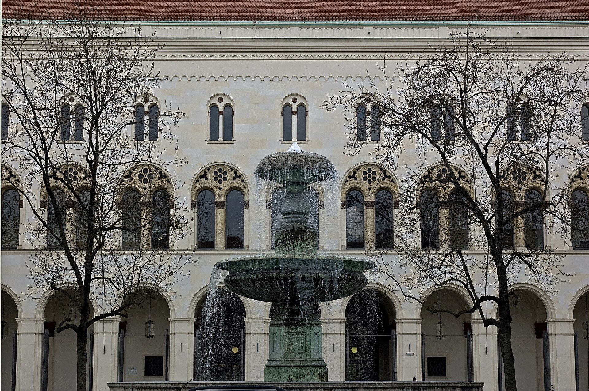 Main campus of Ludwig Maximilian University in Munich, among Germany's most attractive universities for international students
