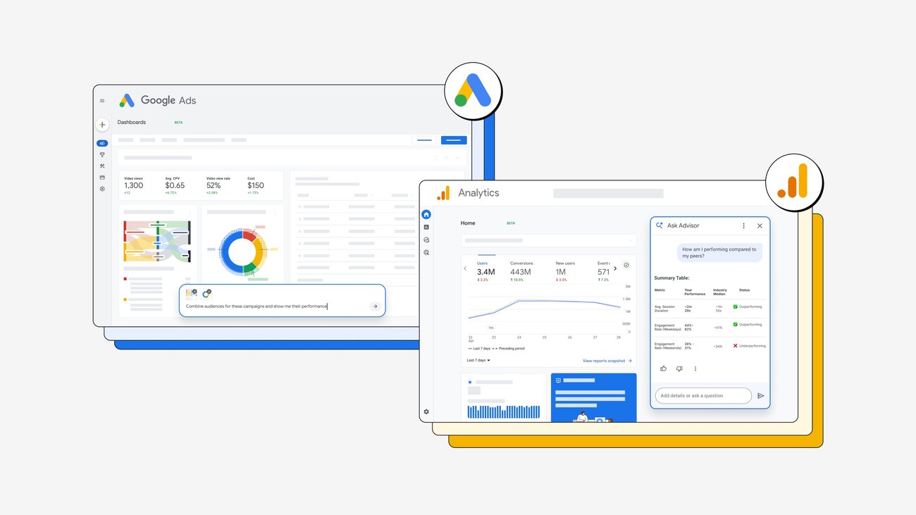 Ask Advisor من جوجل 2026: وكيل الذكاء الاصطناعي في Google Ads وAnalytics — القدرات الجديدة بالشرح