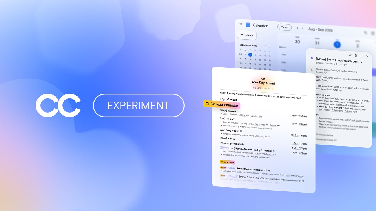 Google CC: the AI Agent That Runs Your Family's Schedule in 2026