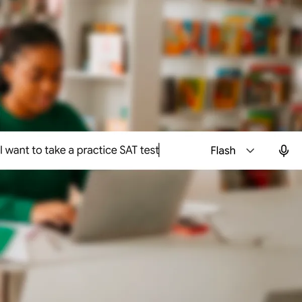 SAT practice tests in Google's 2026 education stack