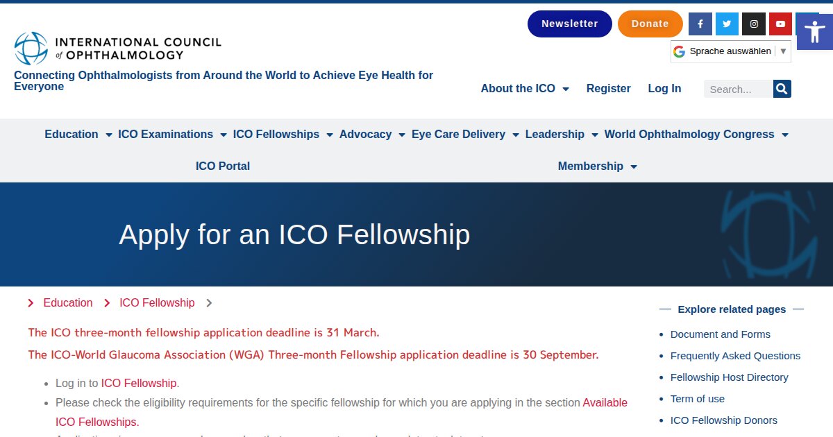 Second official visual supporting ICO Fellowship 2026