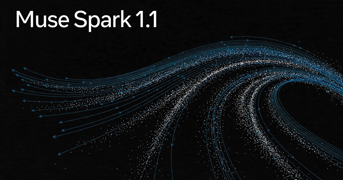 ميتا تطلق Muse Spark 1.1: منافس جديد لـ Claude وGPT في البرمجة بالذكاء الاصطناعي