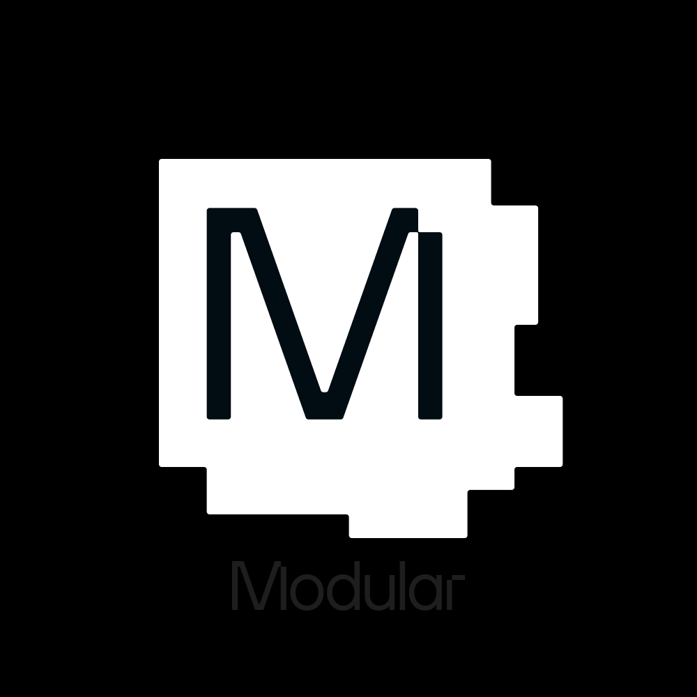 شعار Modular وإطار Mojo