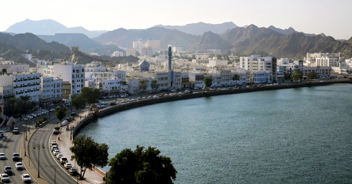 Muscat skyline where an Oman work journey begins