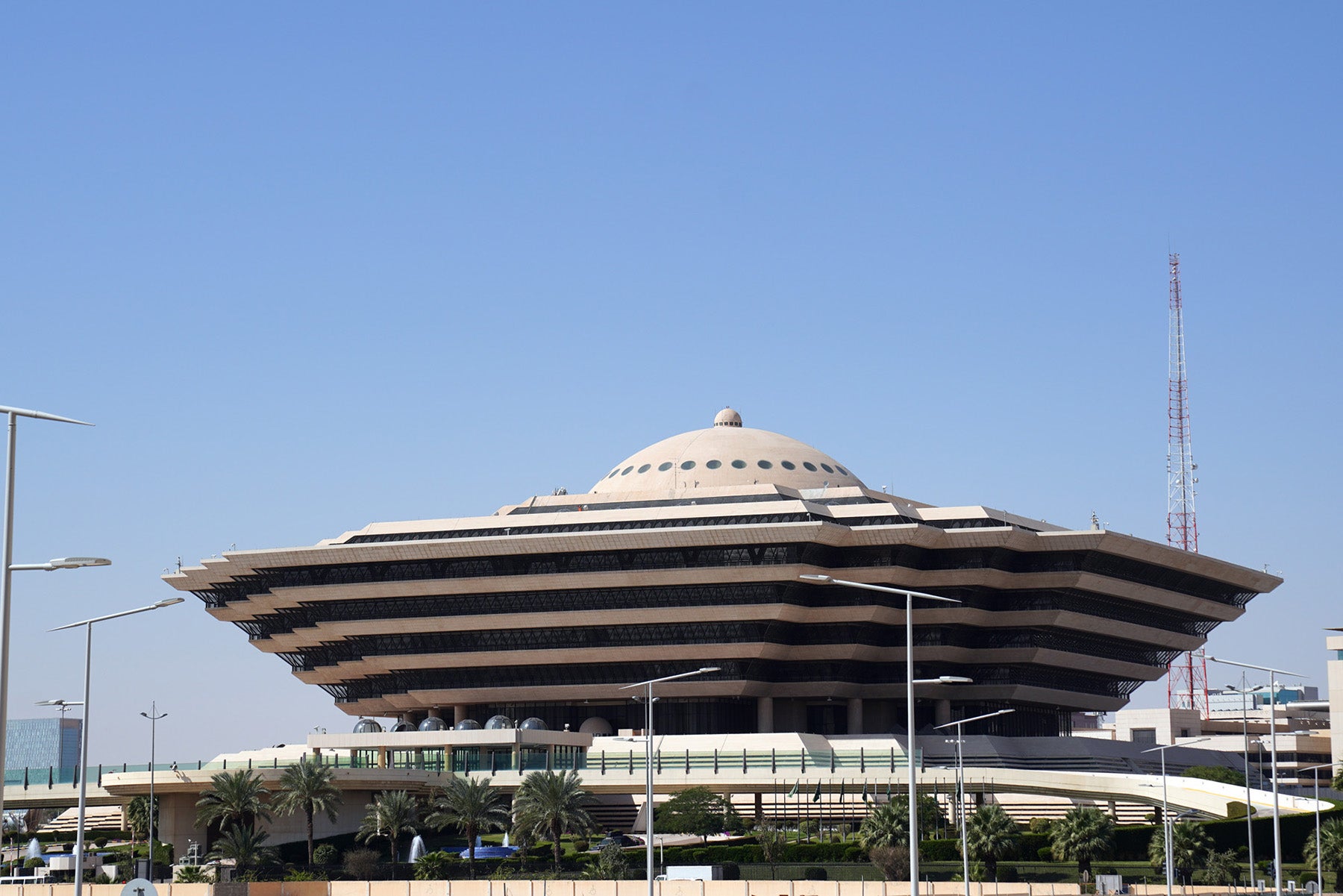 مقر وزارة الداخلية السعودية في الرياض حيث صدر البيان