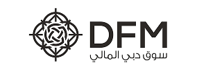 Dubai Financial Market subscription channel Dubai Financial Market logo shown among the official subscription channels