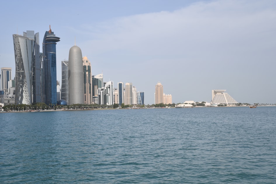 أفق الدوحة المالي حيث يقع مركز قطر المالي والأبراج التجارية