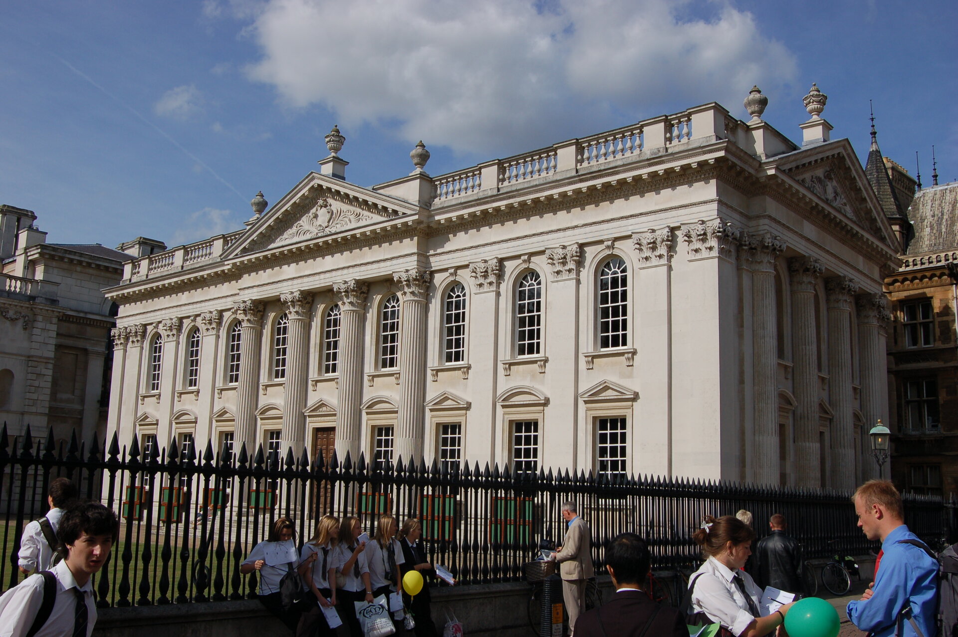 Senate House — the ceremonial heart of the University of Cambridge