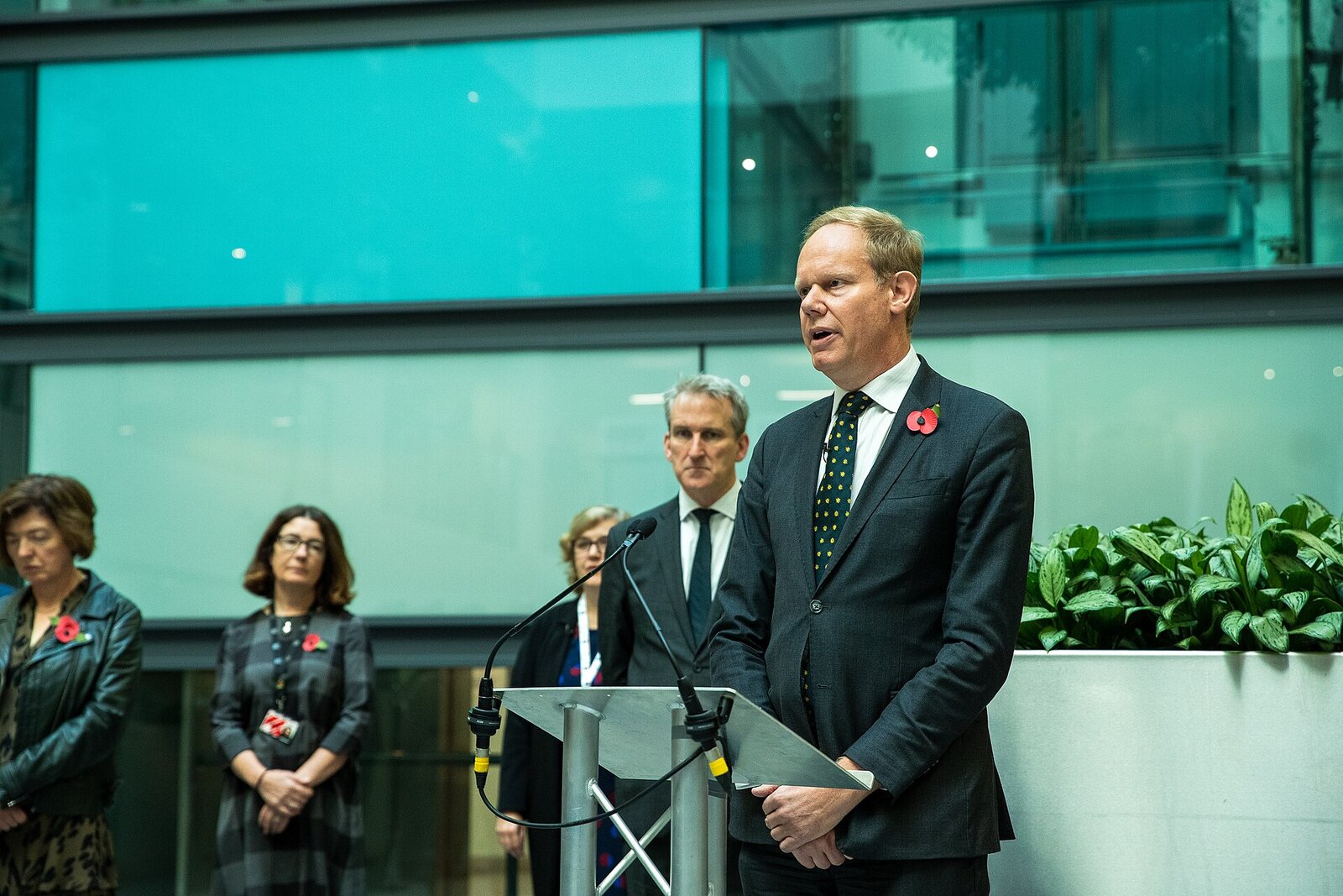 Official event inside the Home Office building, London An official reception inside the Home Office headquarters in London