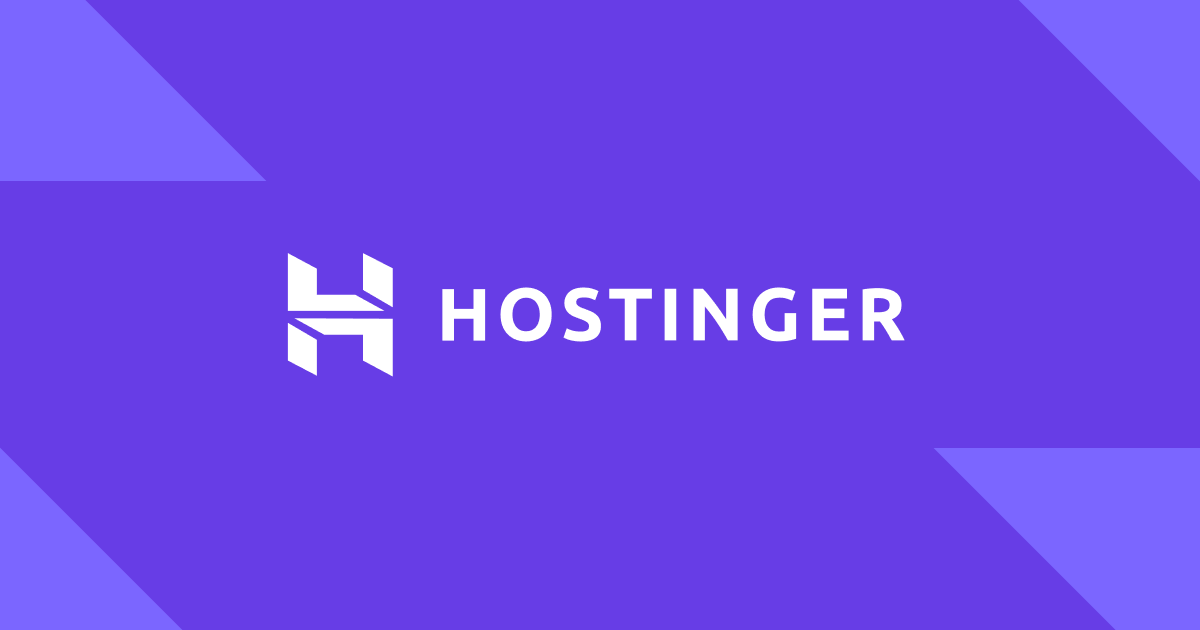Hostinger — الصفحة الرسمية