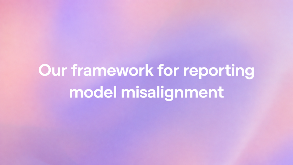 OpenAI Publishes Six Model Misalignment Incidents and a Framework to Disclose More
