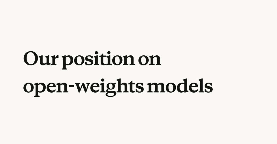 Anthropic's Position on Open-Weights Models: What Dario Amodei's Blueprint Means for the AI Industry