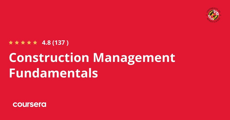 Construction Management Courses Online 2026: University of Cape Town vs Maryland Compared