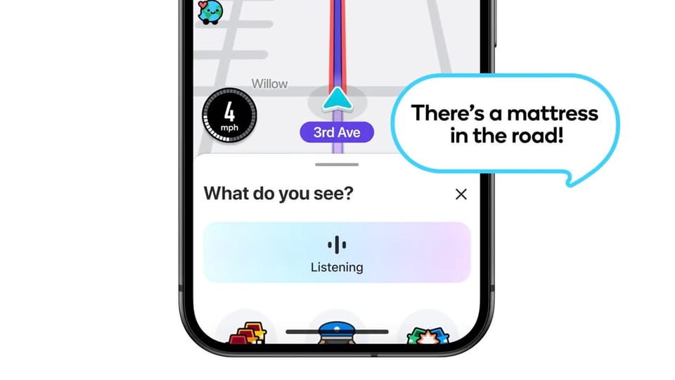 وايز Waze يدمج Gemini 2026: الإبلاغ الصوتي بالذكاء الاصطناعي وميزات جديدة